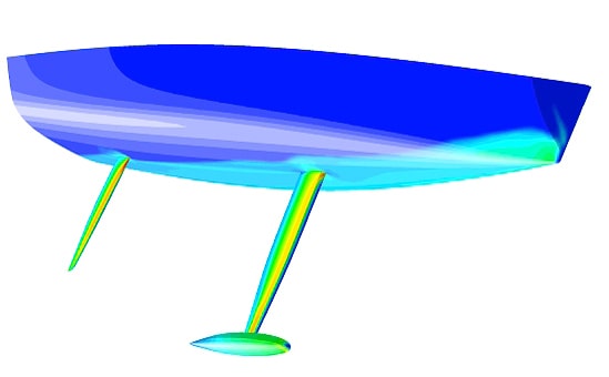 Umberto Felci carena Fast Cruiser CFD2