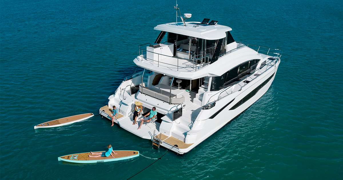 aquila power catamarans