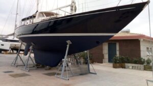 NAVALTECNOSUD BOAT STAND presenta il nuovo cavalletto a inclinazione fissa