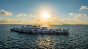 AQUILA POWER CATAMARANS al Salone  Internazionale di LA GRANDE MOTTE