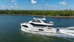 Navetta 70: prova in mare per l’ultimo capolavoro di Absolute Yachts