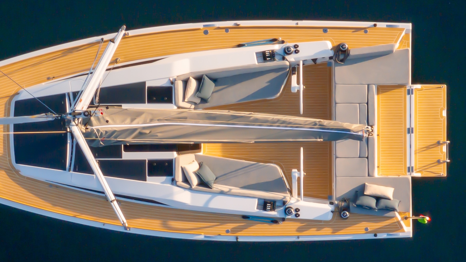 Grand Soleil Blue drone view