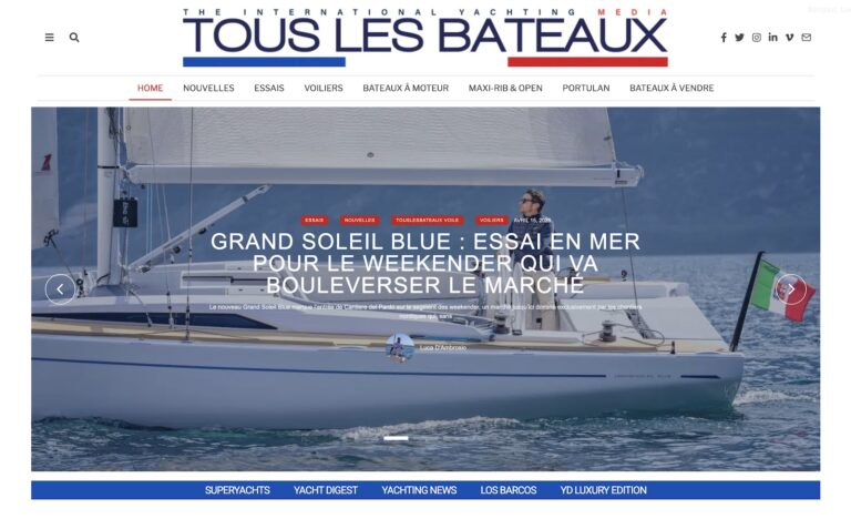 Tous Les Bateaux copertina