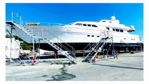 Navaltecnosud Boat Stand presenta le nuove Scale d’Accesso per Cantieri Navali