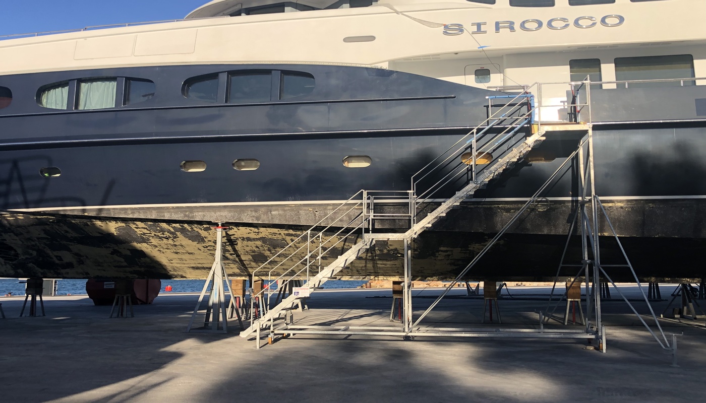 Navaltecnosud boat stand
