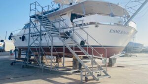 Navaltecnosud Boat Stand presenta le nuove Scale d’Accesso per Cantieri Navali