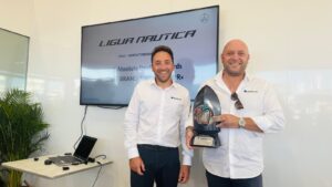 Antonio e Michele Spina di Ligur Nautica ricevono il titolo di Best Brand Ambassador al Cannes Yachting Festival 2025