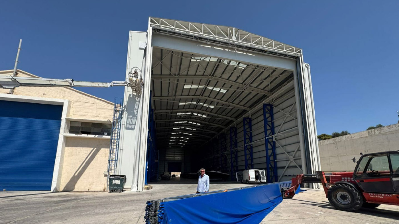 La Porta Rocket di Navaltecnosud installata con successo in Grecia