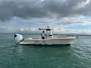 Innovazione, potenza e artigianalità: la nuova barca di Antonello Salvi firmata Garmin, Honda Marine e Tuccoli Marine