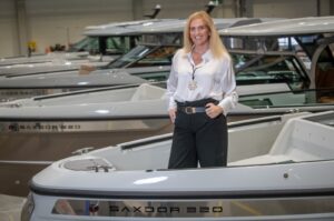 Erna Rusi, CEO di Saxdor Yachts Erna Rusi, CEO di Saxdor Yachts