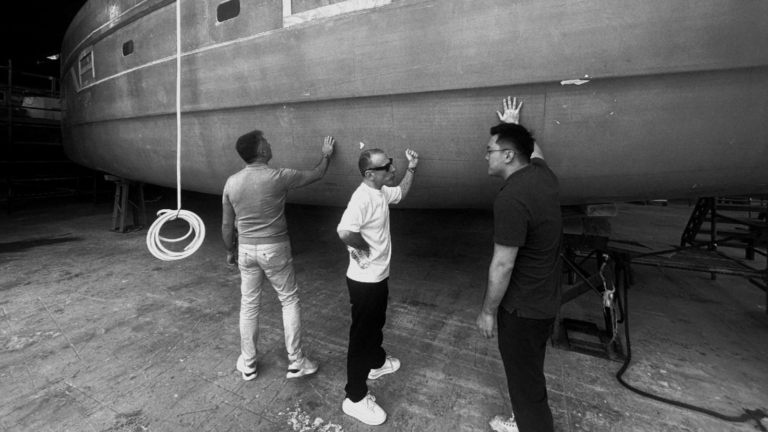 Custom Boat in Cina Copertina Catamarani a motore