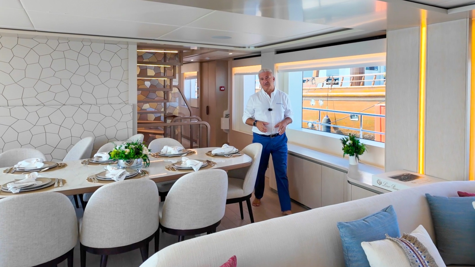 test di super yacht