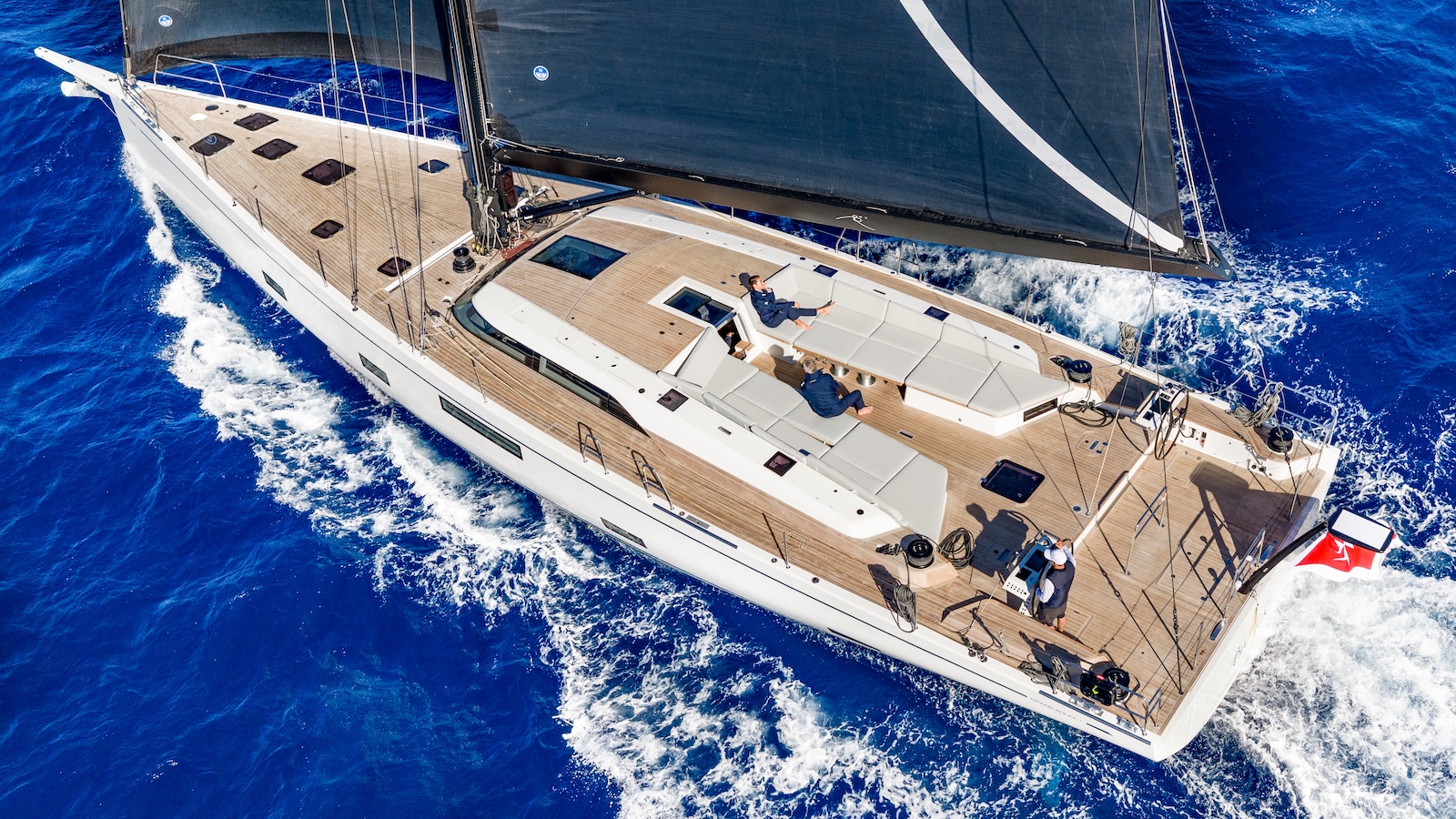 The Grand Soleil Plus 80 Under Sail