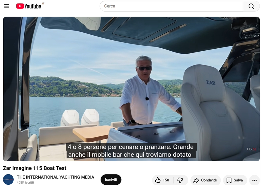 the international yachting media canale youtube