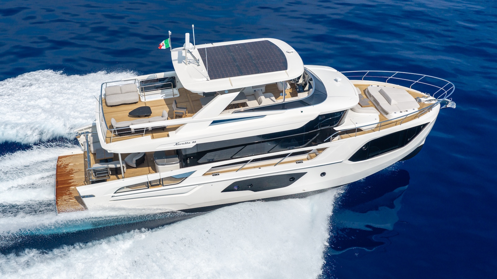 Ansolute Navetta 66 in navigazione veloce, photo By Luca D'Ambrosio Ansolute Navetta 66 in navigazione veloce