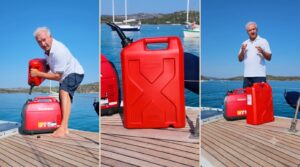 Rifornimento con la tanica in barca: abbiamo provato la Heavy Duty di Osculati