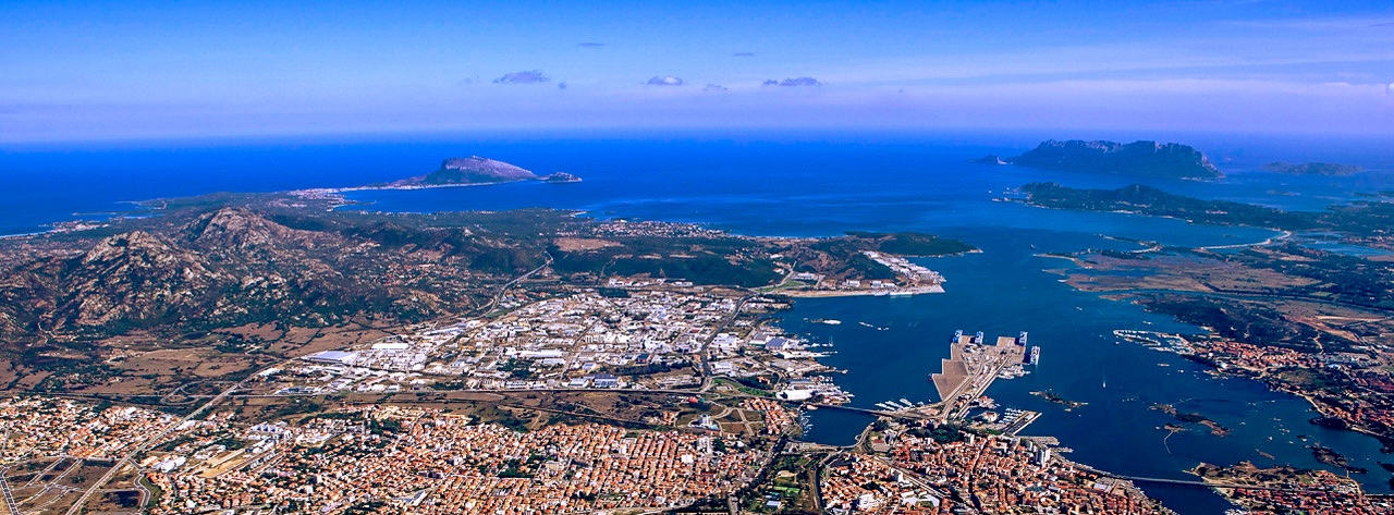 CIPNES INDUSTRIA NAUTICA SARDEGNA drone view CIPNES INDUSTRIA NAUTICA SARDEGNA drone view
