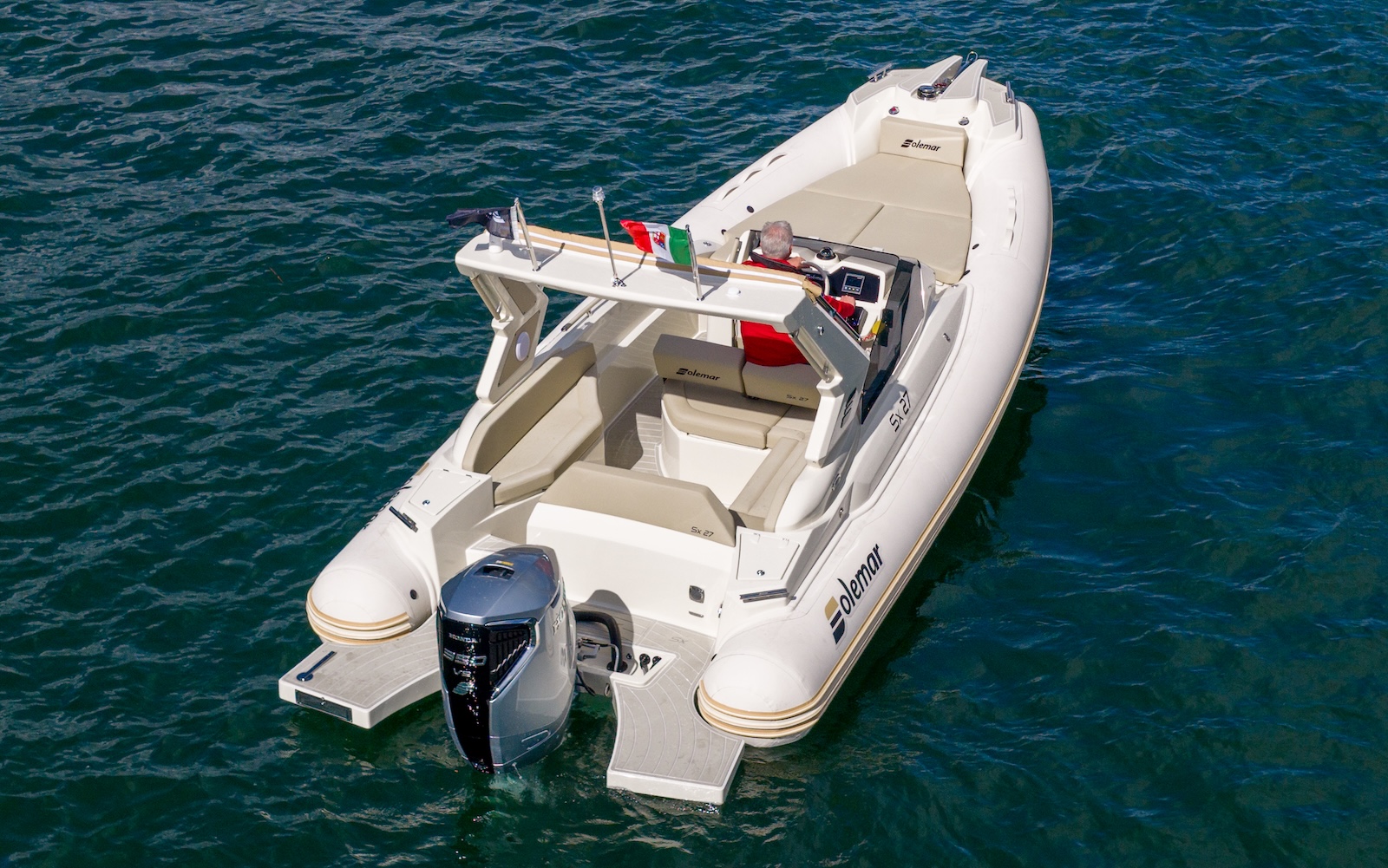 Solemar SX27 Honda 350 main deck Solemar SX27 Honda 350 main deck