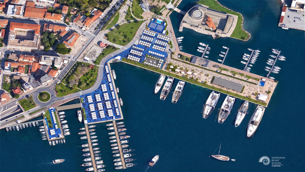 Sardinia Boat Show - Fiera di Olbia nuova mappa